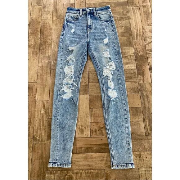 KanCan Denim - KanCan Ultra High Rose Skinny Womens jeans Sz 24